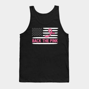 I wear pink for my mama: Back the pink Tank Top